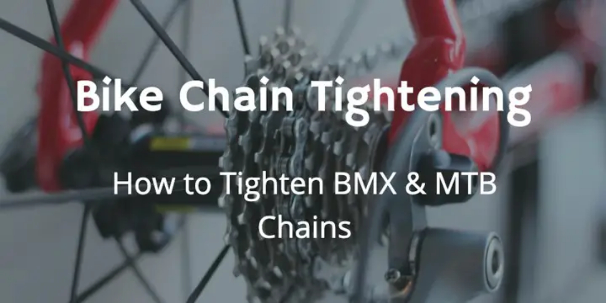tighten bmx chain
